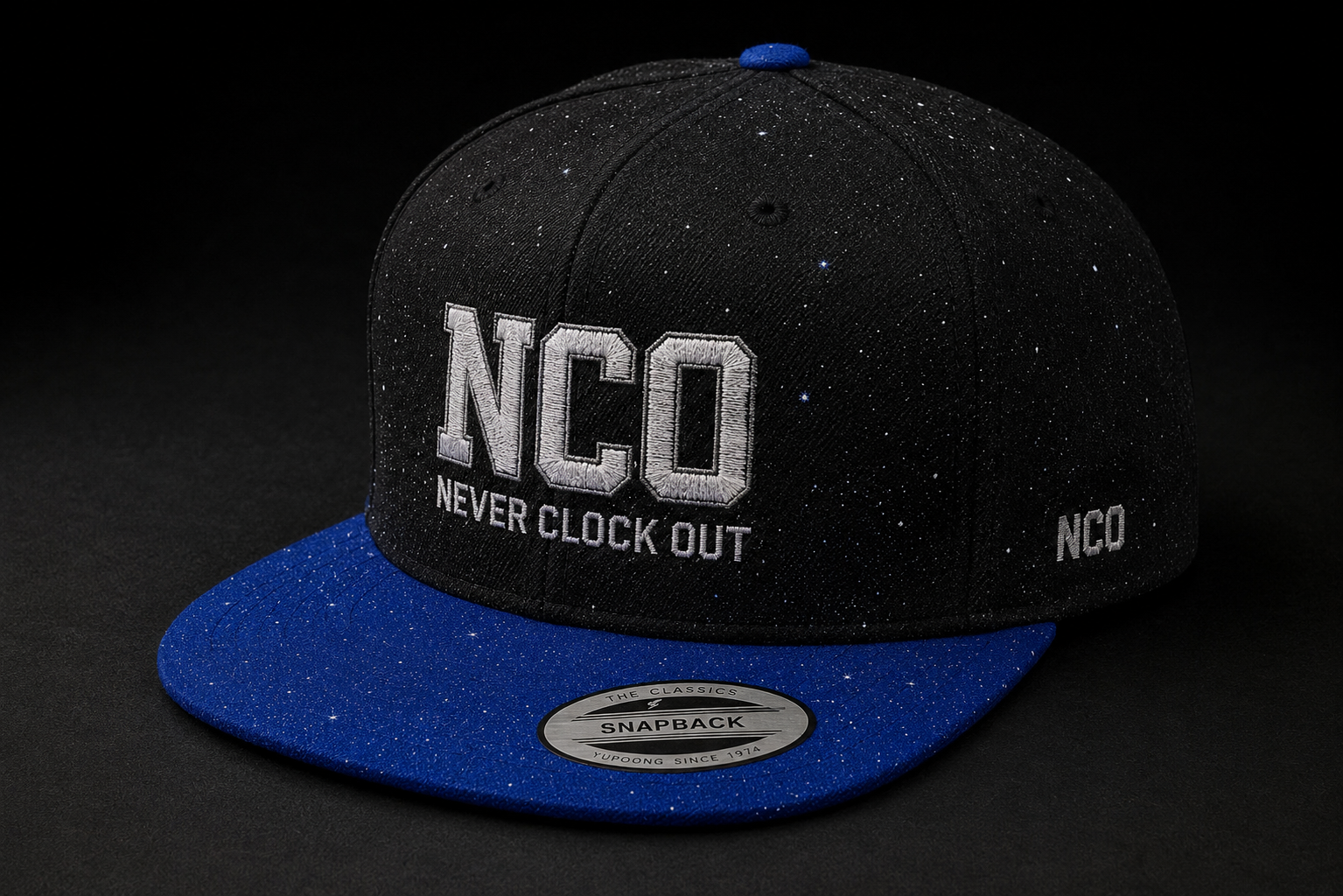 NCO Never Clock Out Snapback Hat (Preorder)