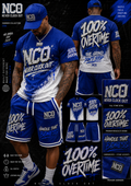NCO 100% Overtime Tee & Shorts Set (Galaxy Edition)
