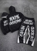NCO 100% Overtime Rhinestone Tracksuit Set (Preorder)